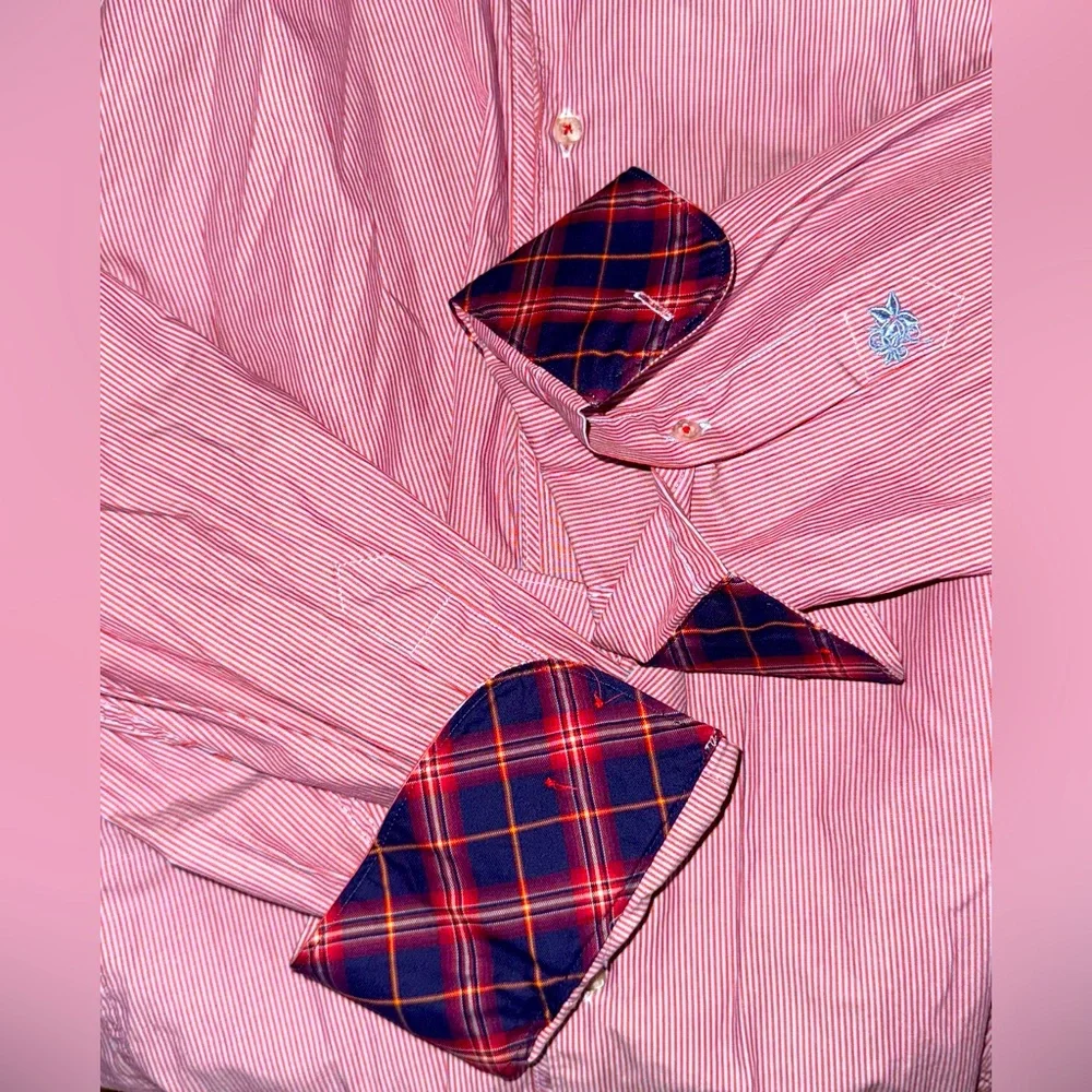 Stone Rose Black Rivet Collection Men’s XL Long Sleeve Button-Down - Picture 3 of 4